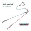 Gradient Anti-Tangle Dual Dog Leash with Two-Headed Design