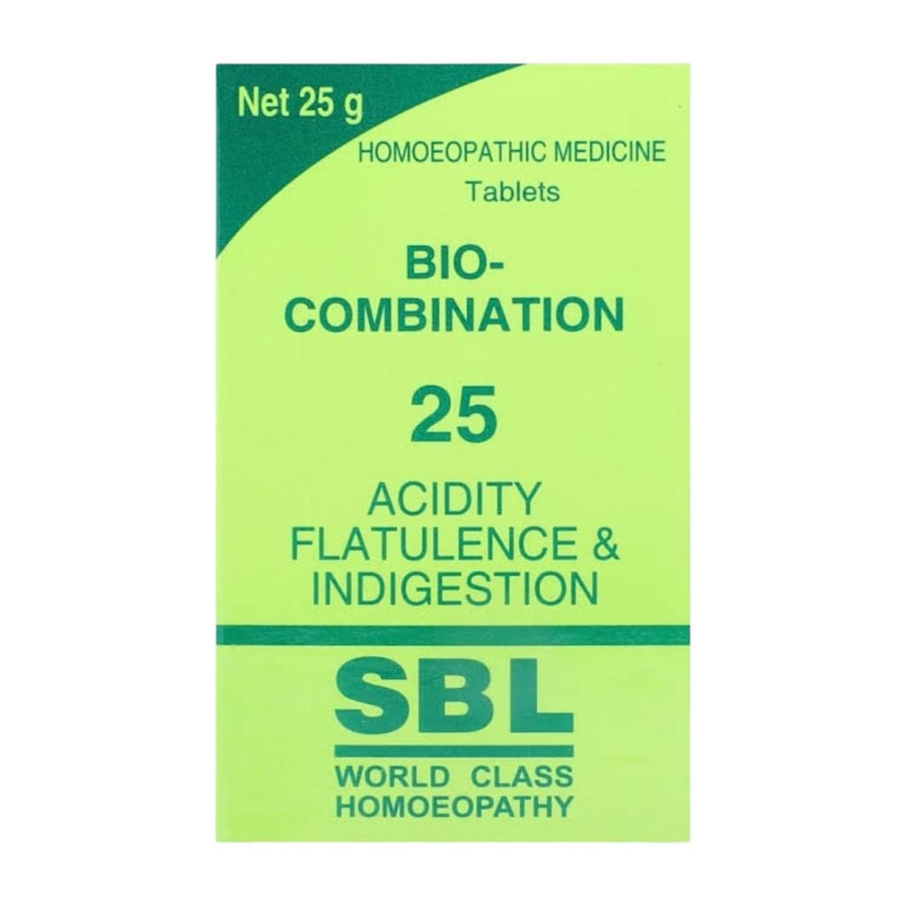 SBL Bio-Combination No.25 25 G X Pack Of 2 Wellness Tablets Digestive Comfort Daily Use Travel Friendly Support