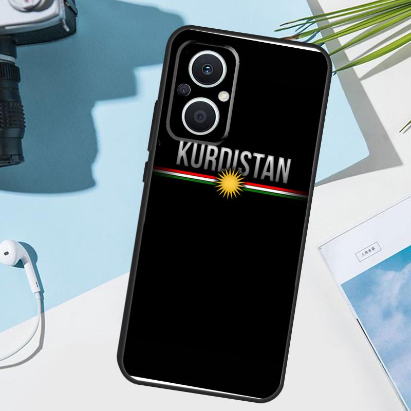 Kurdistan Flag Cover For OPPO Reno 8 7 Lite 10 11 12 13 14 Pro 11F 12F 13F 14F OPPO Find X8 X5 X9 Pro Case