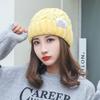 Casual Knitted Wool Hat Winter Warm Korean Style Hat Outdoor Thick Fashion All-match