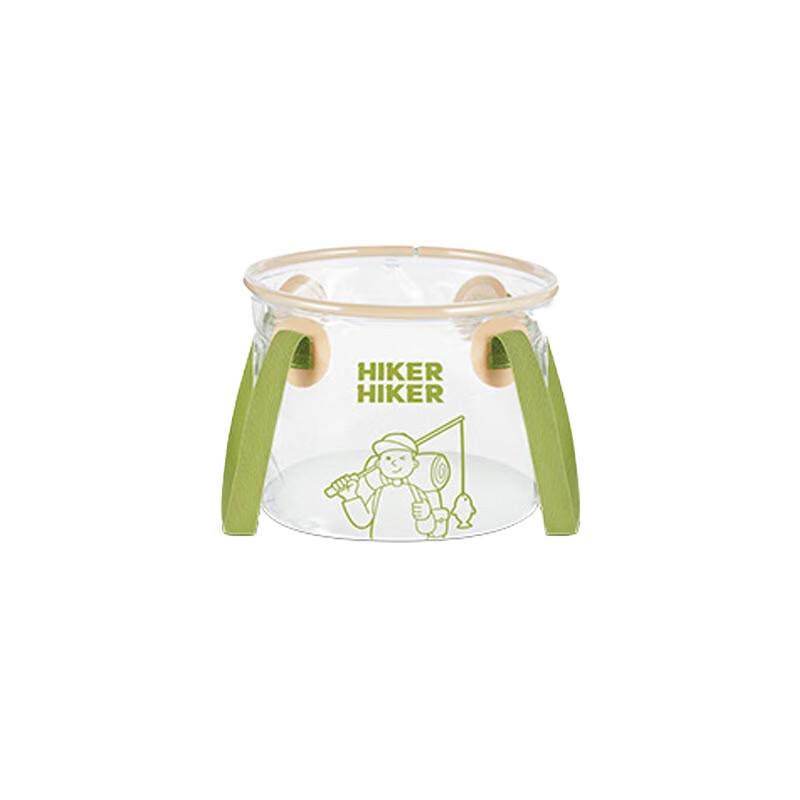 HIKER Baichuan 10L Foldable Transparent Water Bucket One Size