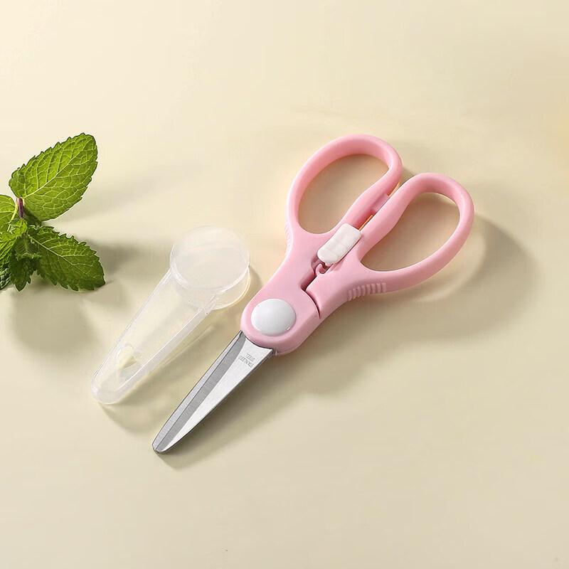 Portable Baby Food Scissors & Clip Set