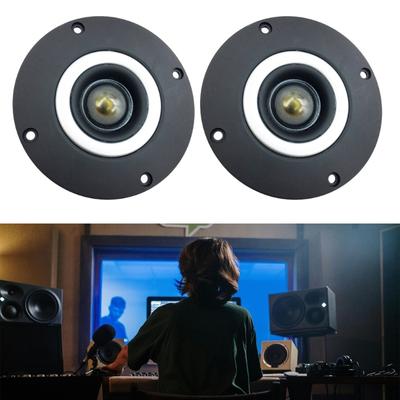 High Sensitivity 4inch Tweeter Speaker Unit 8Ohm 30W 100W with Silk and Titaniums Film for Home Sound