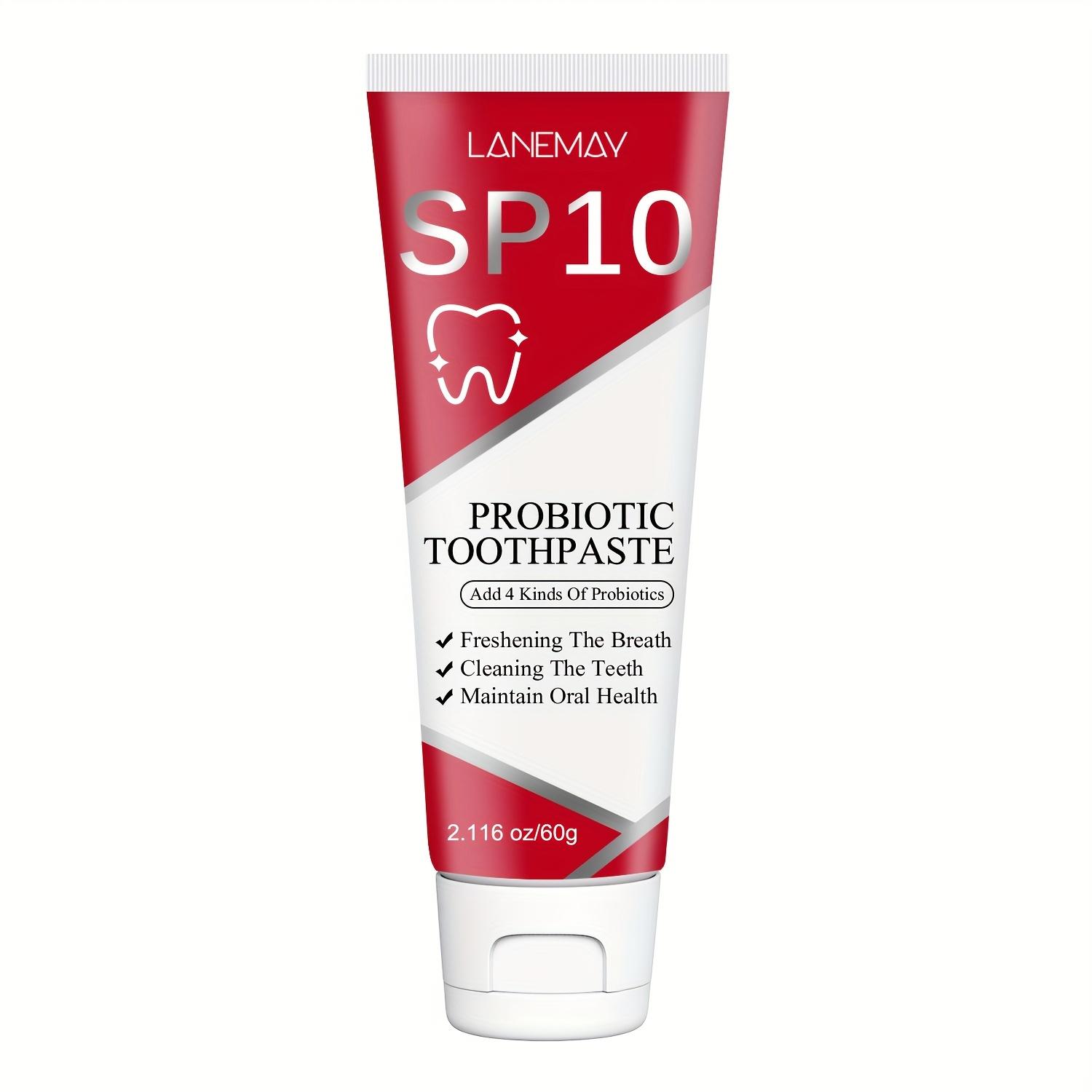 

Probiotic Toothpaste for Teeth and Gum Health - Cleaning The Teeth and Freshening The Breath,Promotes a Healthy Oral - Gentle & Safe for Daily Use 60g