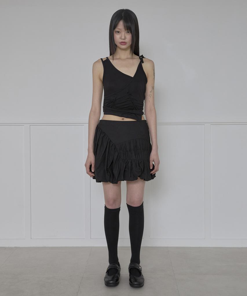 Peulleeoeob Lua Balloon Skirt (Fl-251_Black)