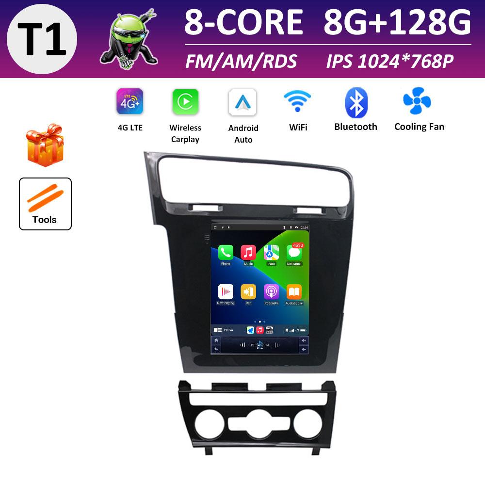 DSP Stereo Wireless Carplay for Volkswagen Golf 7 2014 2015 2016 2017 - 2018 Car Multimedia Video Radio Player Accessories WIFI