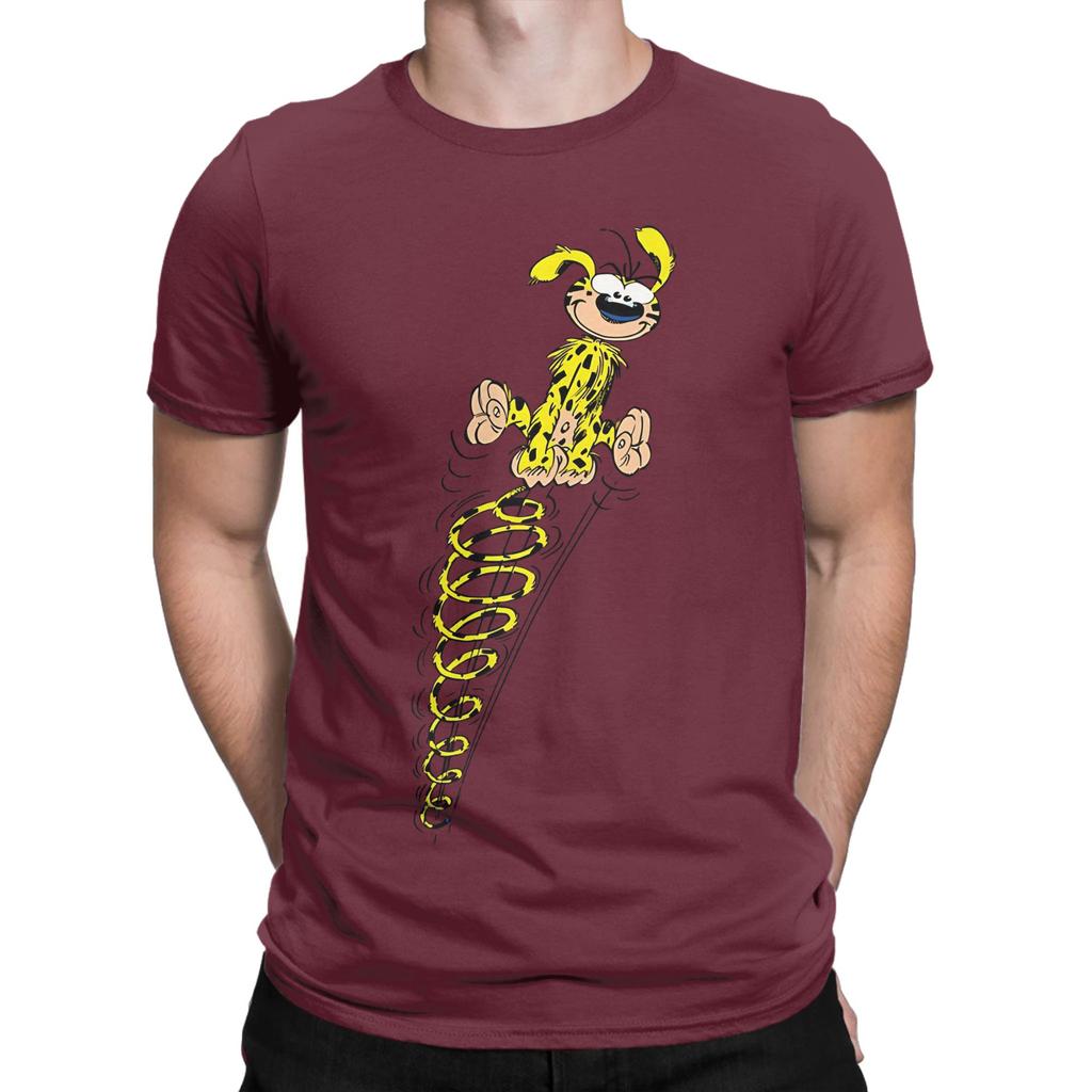 Funny Unisex Spirou Funny 100 Cotton Tshirt Marsupilami Tees Tops For Unisex