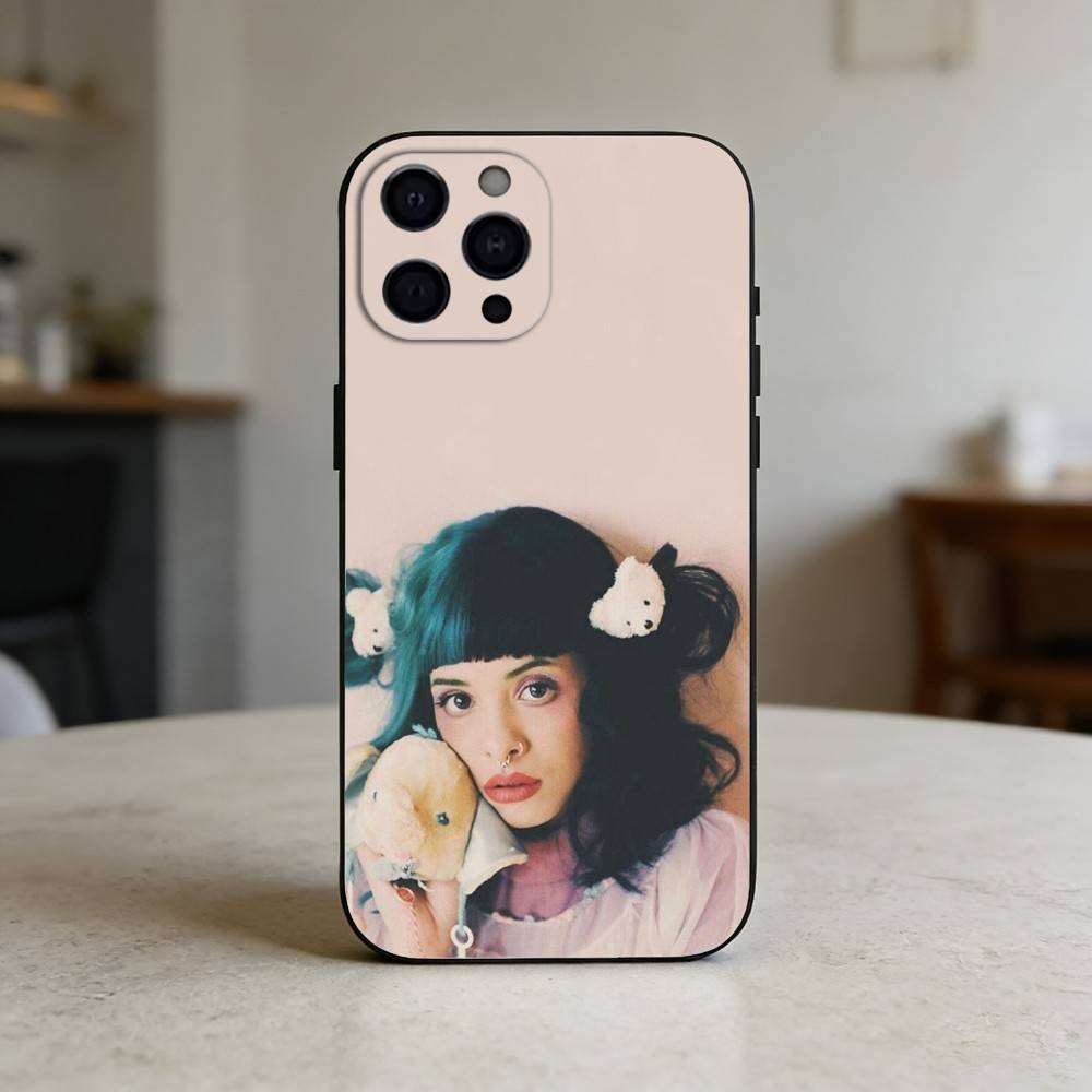 M-Melanie Martinez Phone Case Silicone black Soft For IPhone 17,16,15,14,13,12,11,SE,Plus Pro Max