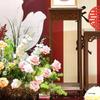 Engagement Console Table: Chinese Altar Style, Antique Side Table/Photo Prop