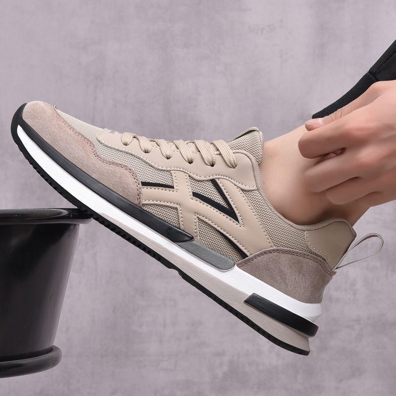 New Men Casual Mesh Works Shoes Lightweight Old Dad's Shoes Outdoor Soft Bottom Running Sneakers Fashion Casual Walking Footwear