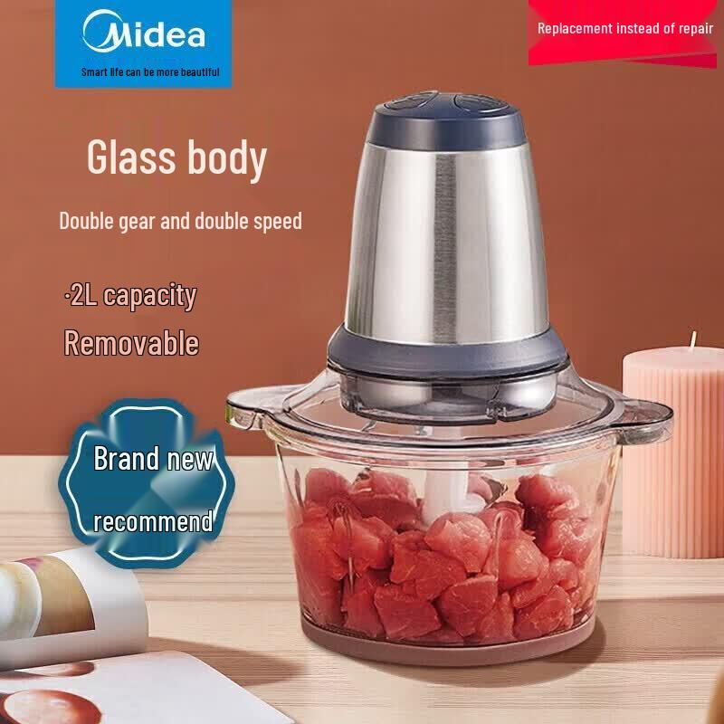 Midea 2L Electric Meat Grinder & Food Processor CN plug (adapter included)