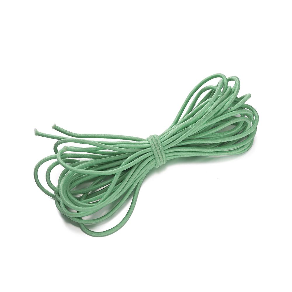 2-5Meters/Lot Round Elastics Rope 2mm 2.5mm Multicolor Nylon Elastic Rubber Bands for DIY Bracelet Necklace Jewelry Accessories