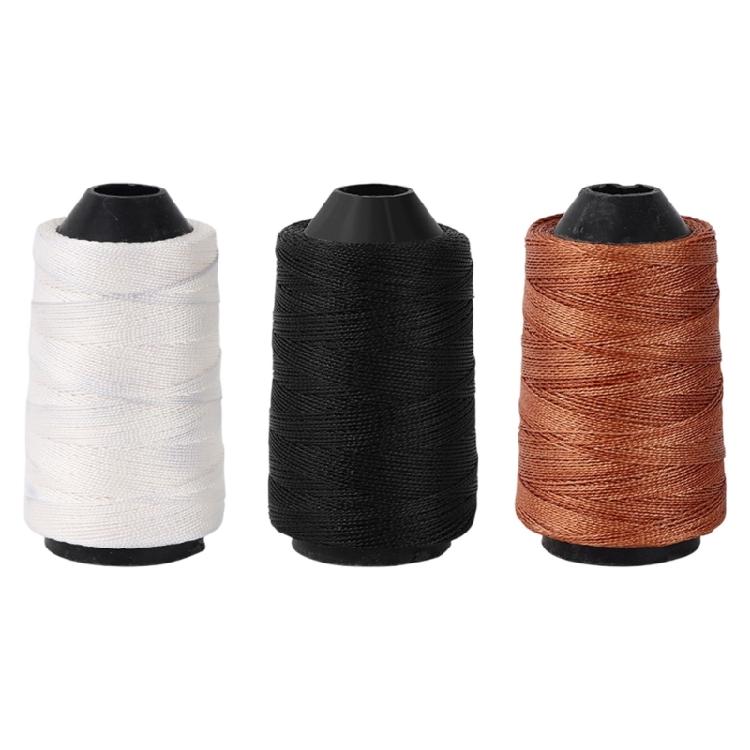 3 Rulo Ağır Hizmet Naylon İp Polyester Dikiş İpliği El Dikişi Giysi Ayakkabı Tamiri Balıkçılık İpi Uçurtma Yapımı İçin