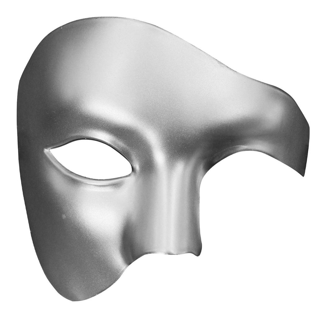 Halloween Retro Men’s Warrior Half-Face Mask: Italy, Venice, Rome, Egypt & Ancient Greece Style.