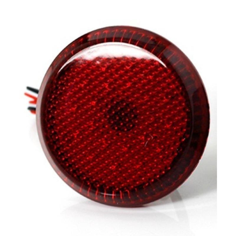 Rear Fog Light Compatible with Nissan Qashqai 2012 Car Accessories Rear Bumper Light LED Bumper Lamp Brake Warning Light красный