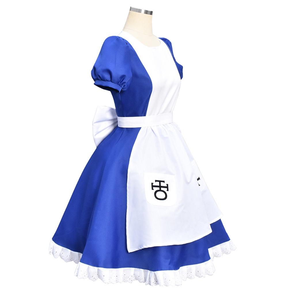 Madness Returns Alice Princess Dress Maid Fancy Dress Cosplay Halloween Costume