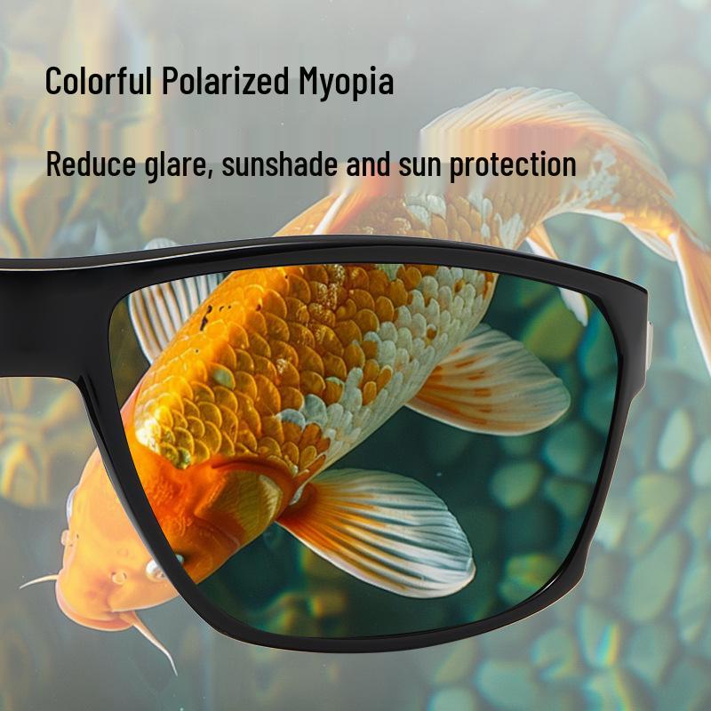 High-End Polarized Fishing & Cycling Sunglasses: Windproof Outdoor Goggles with Sports Rope