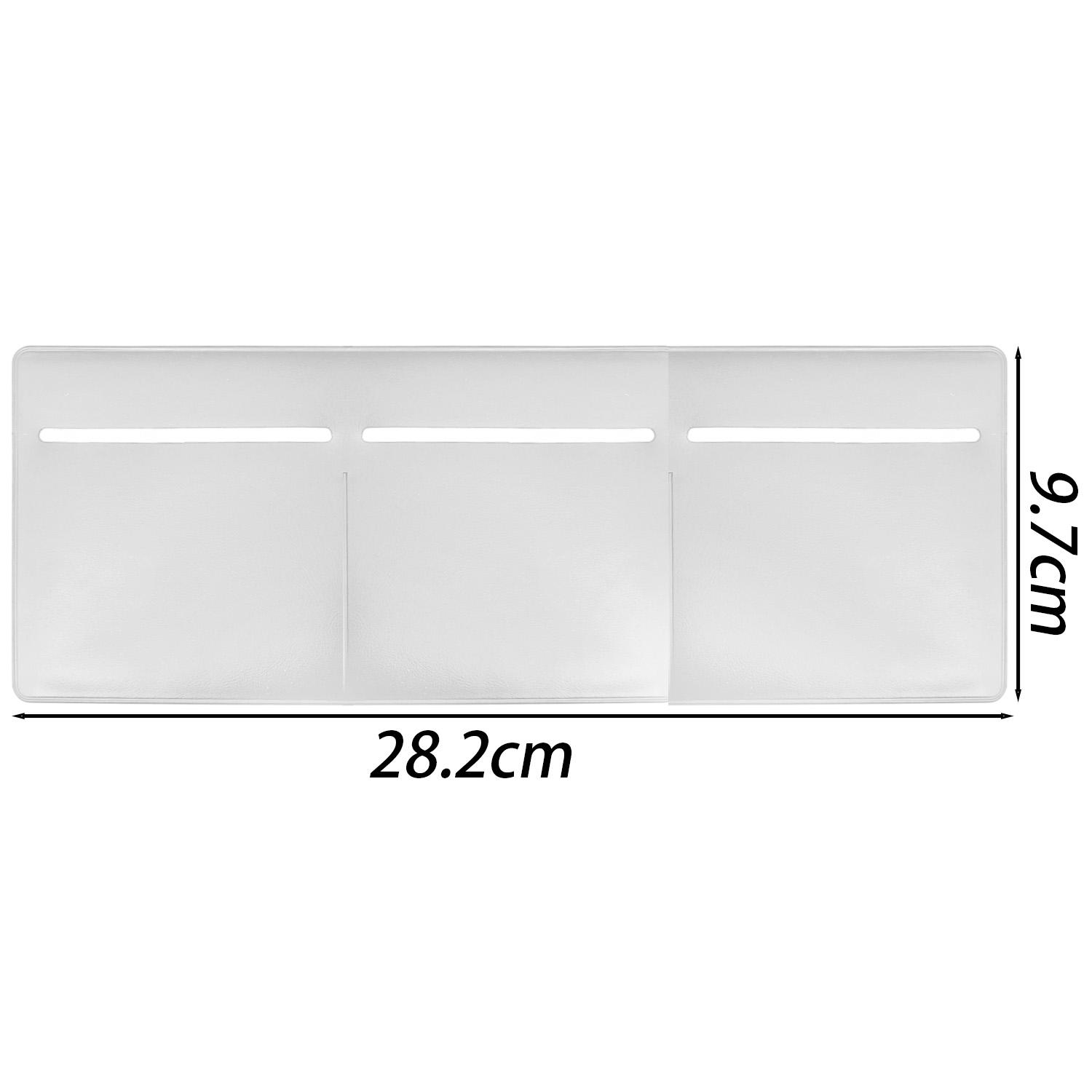 

3 in 1 Tax Disc Holder Car Permit Windscreen Card Holders Clear for Car Caravans Windscreen Tax Disc Holder for Windscreen білий