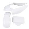 Plastic Mudguard Fairing Kit Pure White Front Mudguard Number Plate Body Panel Body Work Kit for Mini Pit Monkey Z50R