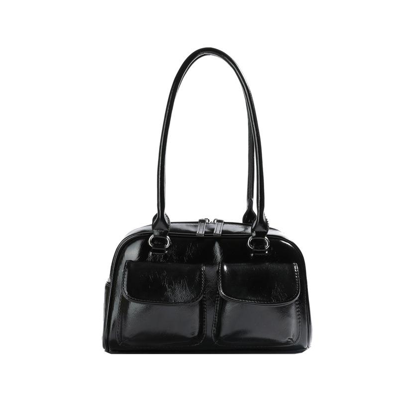 Trendy Bag, Fashionable Single-shoulder Handbag, Multi-pocket Commuter Underarm Bag