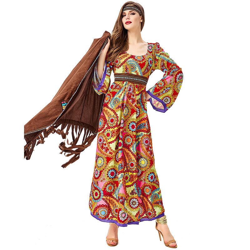 70s Retro Disco Hippie Goddess Costume