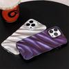 Wavy Pattern Candy Color Phone Case For iPhone 13 Case iPhone 14 15 Pro 11 12 Pro Max X XR XS 7 8 Plus SE Soft Shockproof Cover