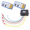 75ft Wireless Winch Remote Control Kit Battery Powered Built in Antenna LED Indicator Universal for Car ATV Truck