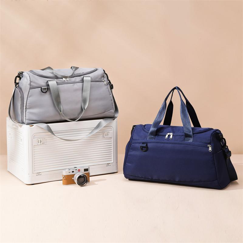 New large-capacity travel bag with shoe compartment can store dry and wet separation fitness bag leisure travel bag