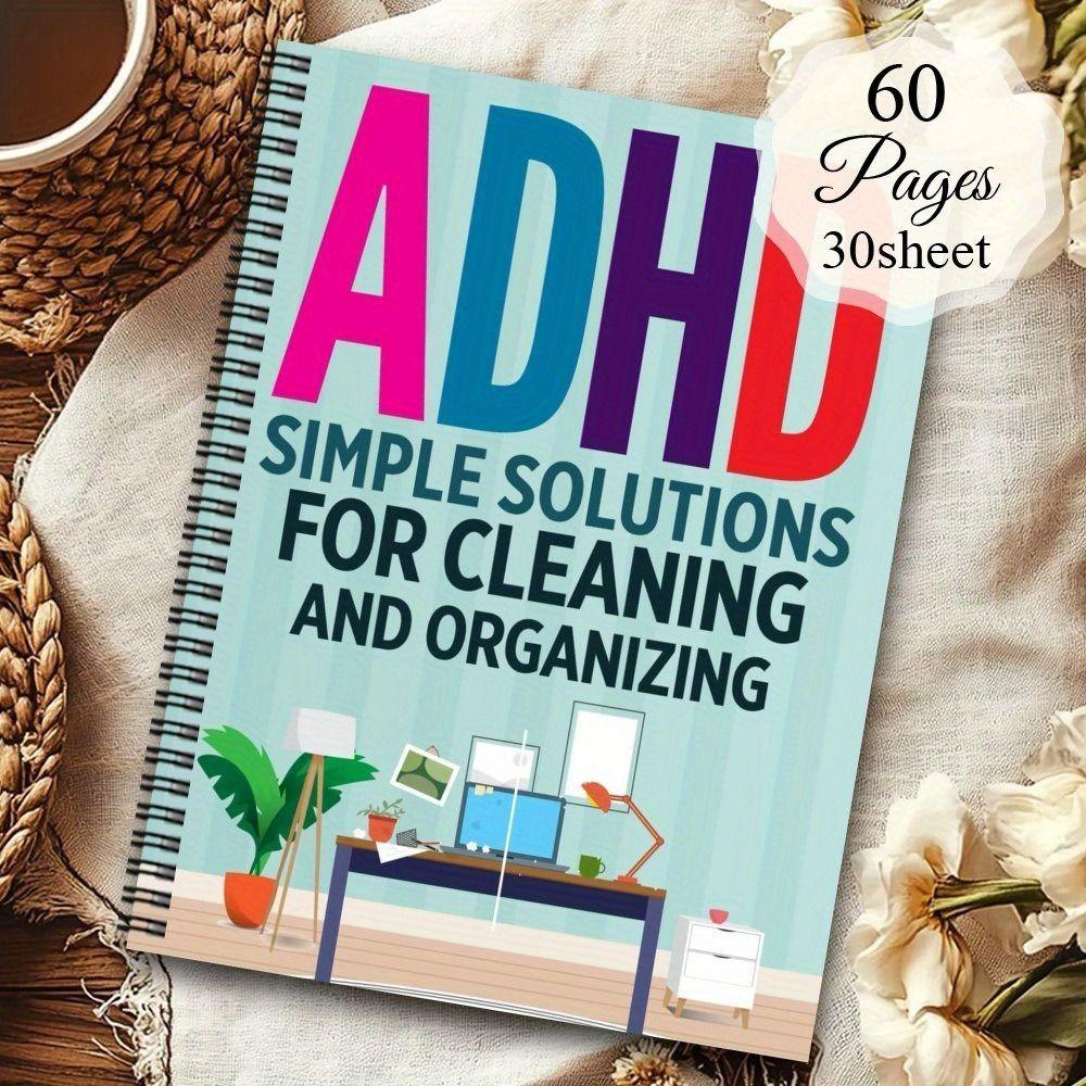 Daily Schedule ADHD Cleaning Planner Systematic Checklist New Checklist Notebook  Adults