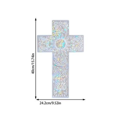 Flexible Sturdy Silicone Mould Fashion Accessory for Making Unique Crosses Shaped Plaster and Home Decorations