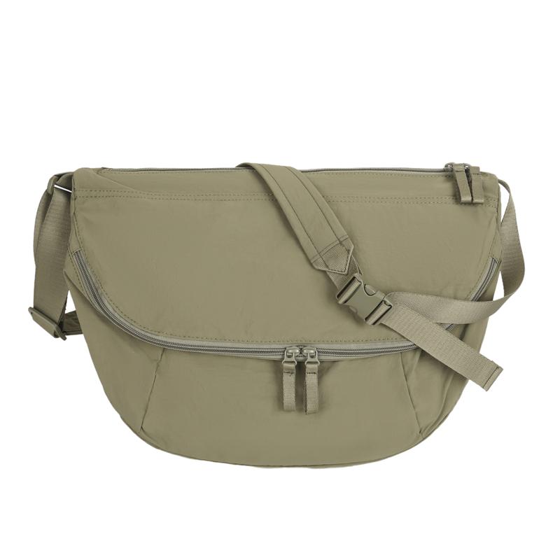 

Женская сумка-хобо, сумка-седло, сумка через плечо, большая вместимость, сумка через плечо зелёный