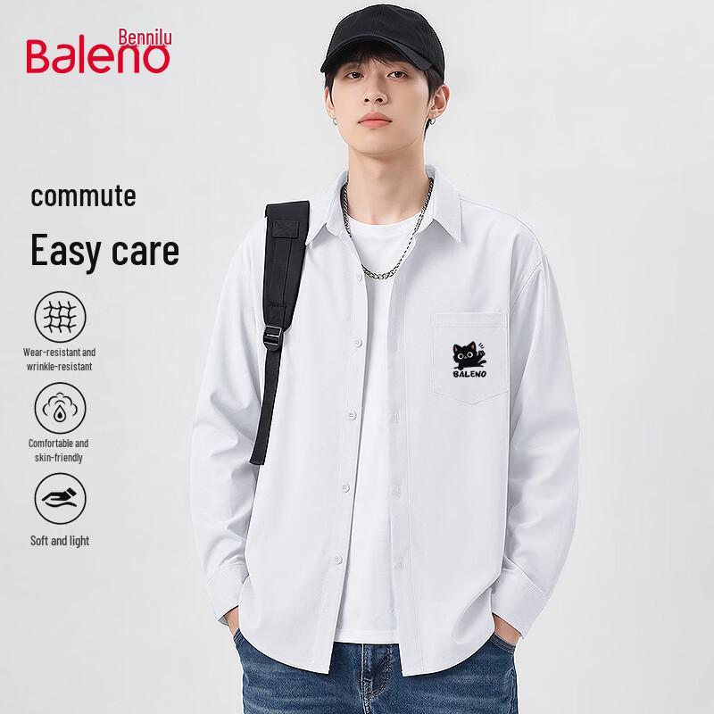 Baleno JPB Waving Kitty Print Casual Shirt XL
