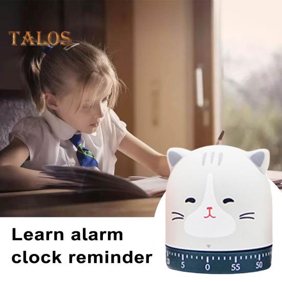 Cartoon Mechanical Timer Adorable Appearance Compact No Battery Required Easy Operation Manual Countdown Timer