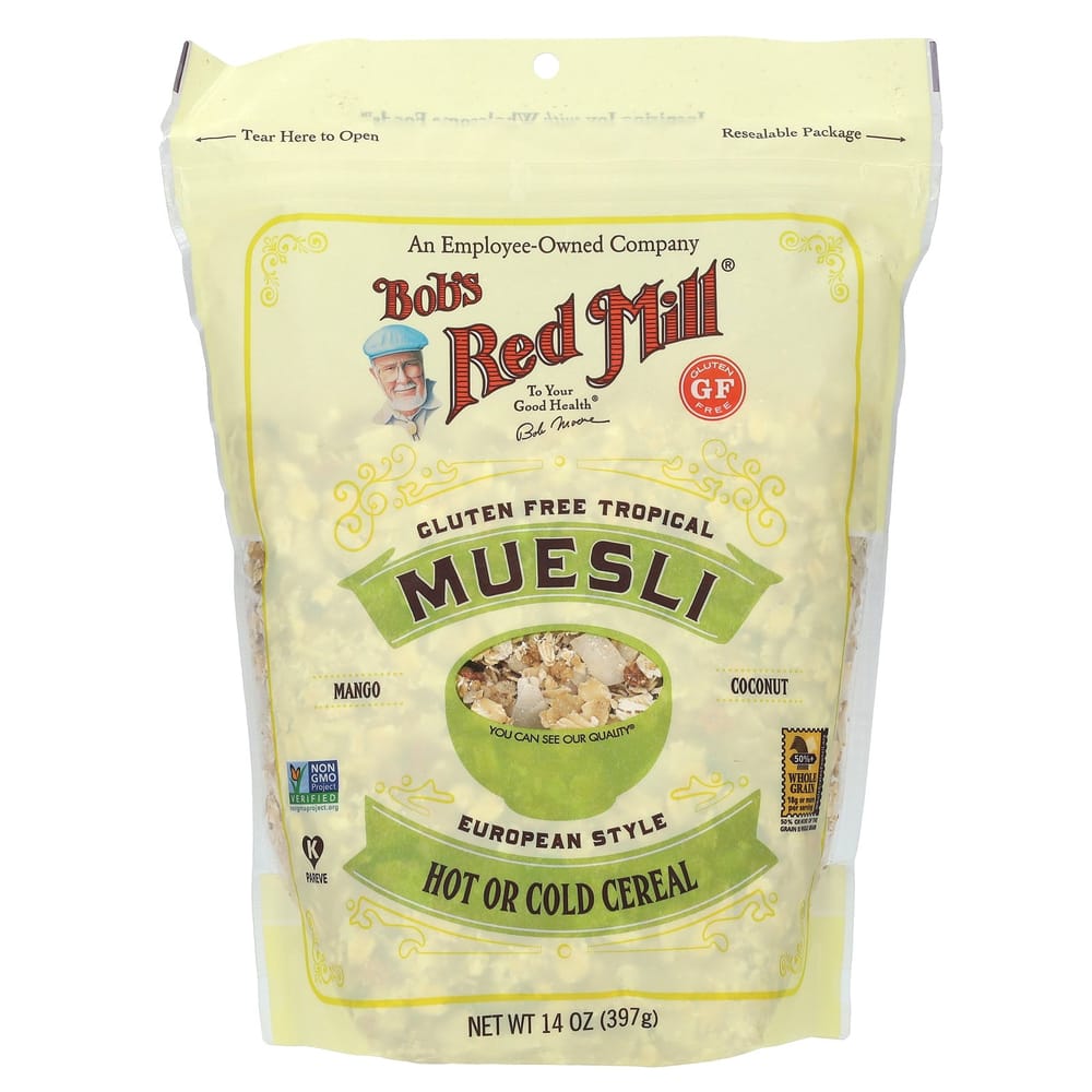Bob s Red Mill Gluten-Free Tropical Muesli with Mango & Coconut, 397g
