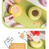 Ceramic Pet Food Basin Anti Slip Pet Feeder Dish Universal Pet Water Feeder Container  Pet Supplies