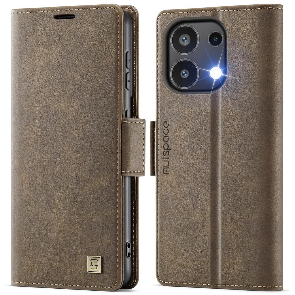 Etui Portfel ze Stojakiem na iPhone 16 Pro Max z Paskiem na Nadgarstek