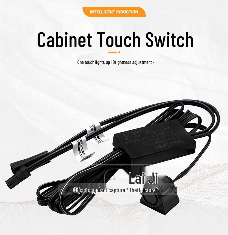 Detachable Touch Switch for DC12-24V LED Cabinet Light