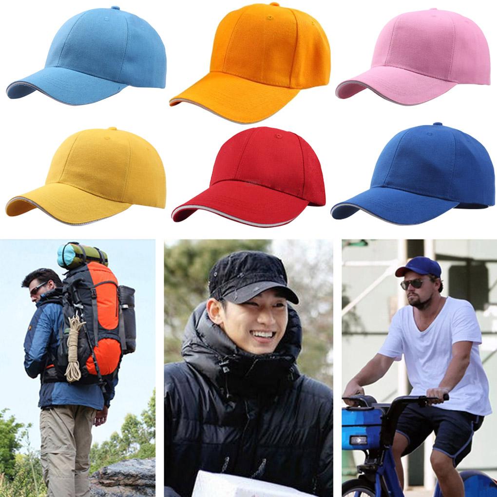 Solid Spring Summer Cap Women Ponytail Baseball Cap Fashion Hats Men