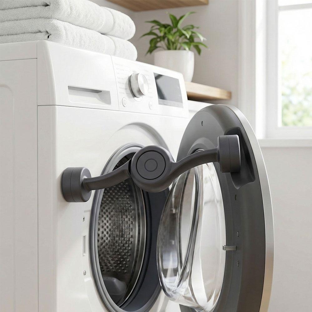 Adjustable Angle `Washing Machine Door Opener Anti-mold Door Opener Storage