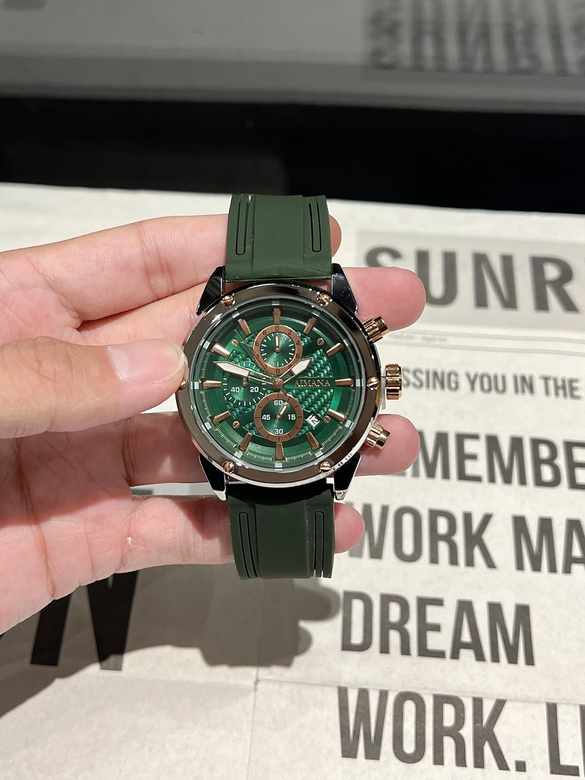 

Спортивный силиконовый ремешок для часов Крутой для мужчины Yes кофейный