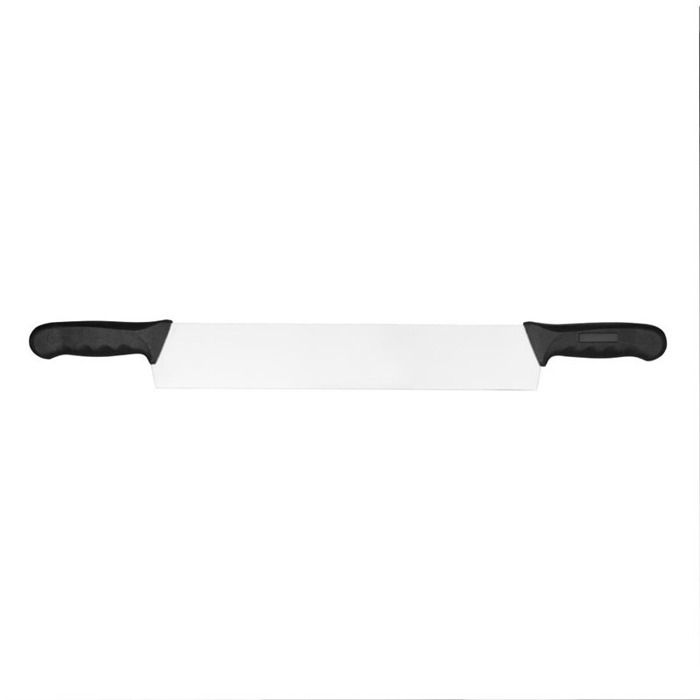 Couteau à fromage - vogue - 38 cm - acier inoxydable - 2 poignées - professionnel