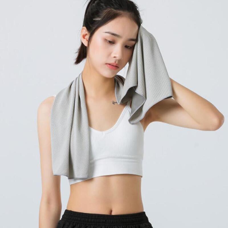

Sports Towel, Washable Towel for Gym, Hiking [W9F501A] gray