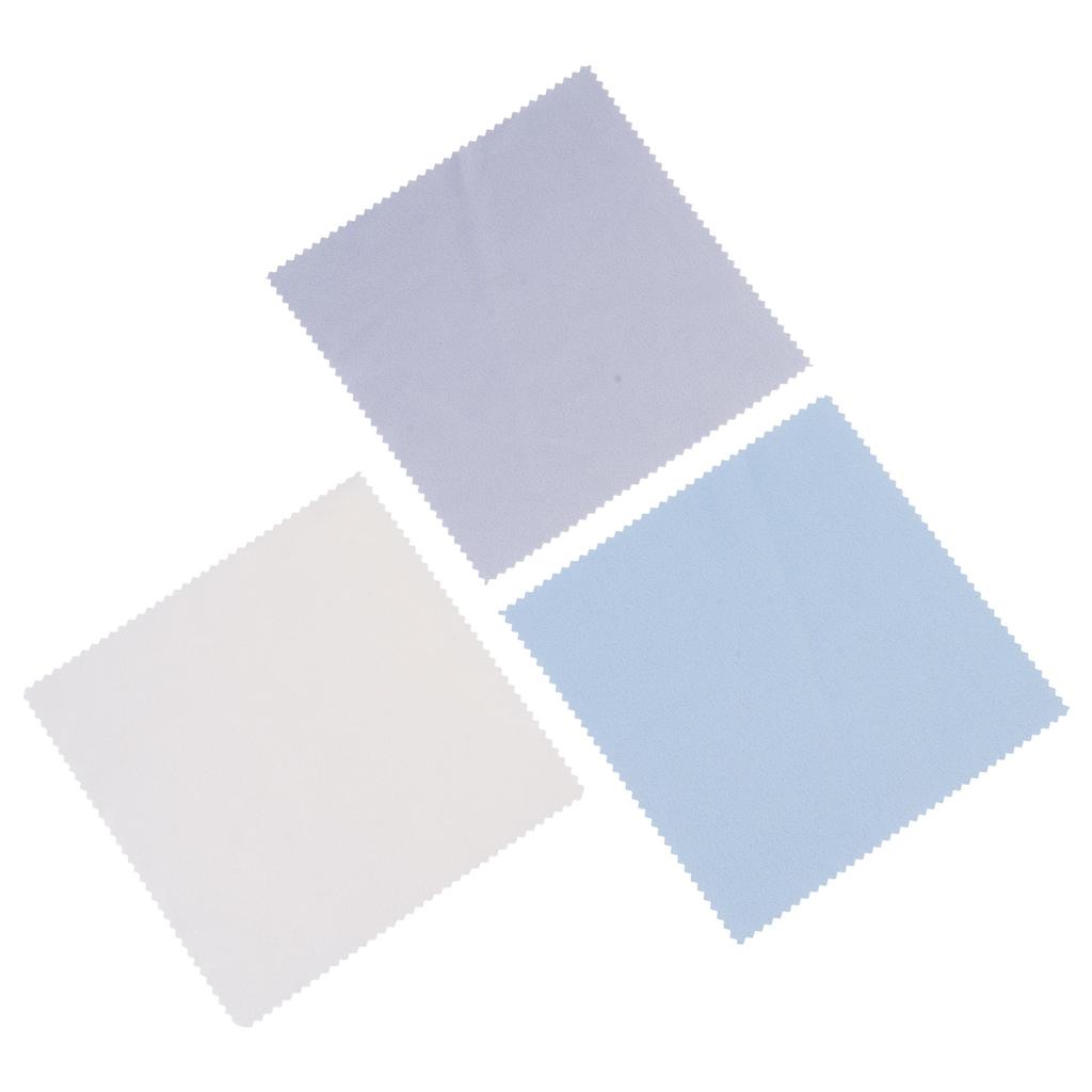 3Pieces Eye Glasses Cleaning Cloth Eyeglass Cleaning for Screen Remove Dirt, Fog, Fingerprints