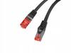 Patchcord Lanberg S/FTP kat.6 3m LSZH CU fluke passed czarny