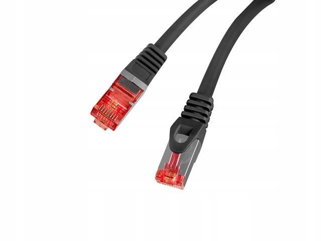 Patchcord Lanberg S/FTP kat.6 3m LSZH CU fluke passed czarny
