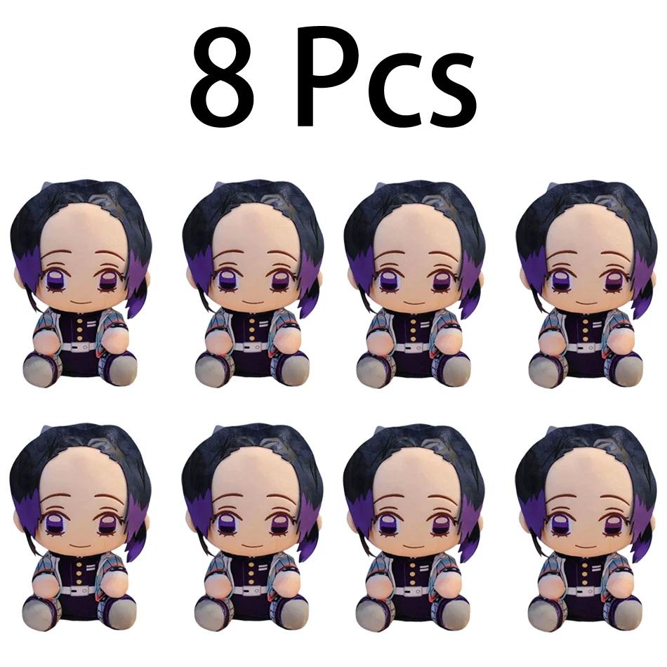 20 centimetri Giappone Demone Slayer Bambole di Peluche Bella Anime Kimetsu No Yaiba Kamado Tanjirou Nezuko Zenitsu Kyoujurou Giocattoli per Bambini Regali