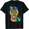 Love Art Multicolored Brushes Bin Painter Birthday T-Shirt