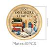 Retro Books Themed Party Supplies: Paper Plates, Napkins, Book Club Tableware & Event Decorations