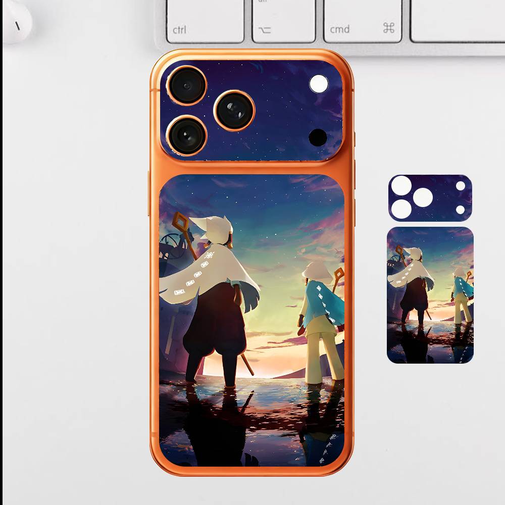 Game Guang Yu For Iphone 17 Pro ProMax Back Protective Decorative Sticker Back Cover iPhone17promax