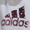 adidas T Shirts Women's White Crew Neck Moderate Straight Fit HB7128